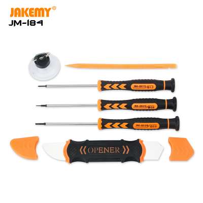 JAKEMY Portable Disassembly DIY Repair Tool Kit with Mini Screwdriver Suction Cup Opener for Laptop Mobile Phone Gamepad