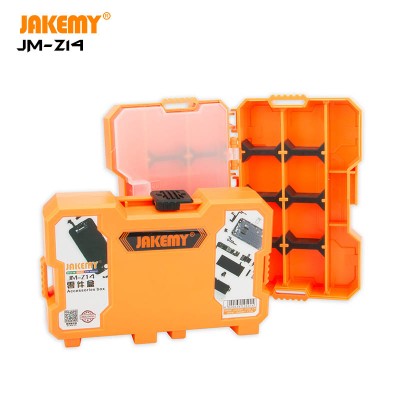 JAKEMY JM-Z14 Wholesale plastic durable storage box spare parts tool box accessories box