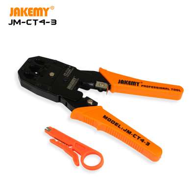 JAKEMY Factory Wholesale High Quality Network Cable Hand Tool Crimping Pliers for Cellphone Laptop Game Pad DIY Repair