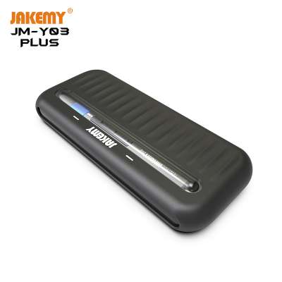 JAKEMY JM-Y03 Mini Cordless Electric Screwdriver with Removable Rechargeable Lithium Battery for DIY Phone Laptop