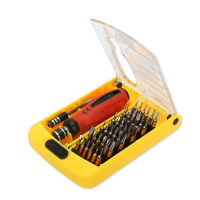 JACKLY JK-6088A Mini Screwdriver Tool Kit Box Set for DIY Repair Phone Laptop