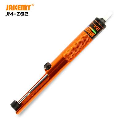 JAKEMY JM-Z02  Professional Aluminum Alloy Solder Sucker Tin Sucker with  Anti-slip Handle for Desoldering