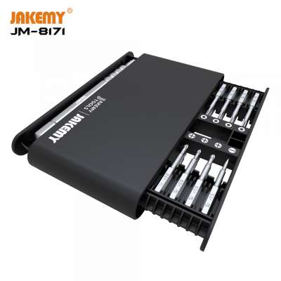 JAKEMY JM-8171 Portable DIY Electronic Maintenance Magic Screwdriver Box Kit for Cellphone Computer Game Pad Repair